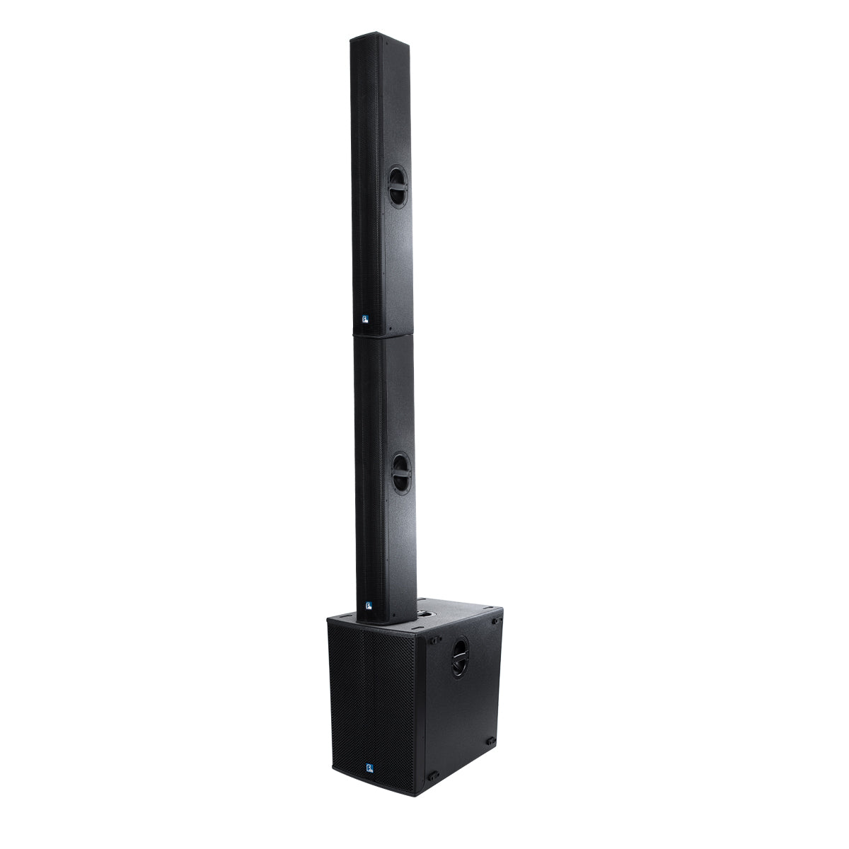 FDB K806 98027 PA Speaker - Παθητικό Ηχείο Column Κολωνάτο Επιτοίχιο & Επιδαπέδιο 6Ω - 480W RMS (1920W Peak) - 6 x 6" Inches Mid & 2 x 1.7" Inches HF - IP20 - Μαύρο - Μ15.8 x Π24.2 x Υ129