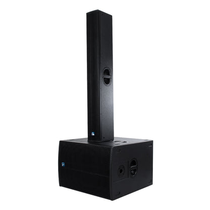 FDB K806 98027 PA Speaker - Παθητικό Ηχείο Column Κολωνάτο Επιτοίχιο & Επιδαπέδιο 6Ω - 480W RMS (1920W Peak) - 6 x 6" Inches Mid & 2 x 1.7" Inches HF - IP20 - Μαύρο - Μ15.8 x Π24.2 x Υ129