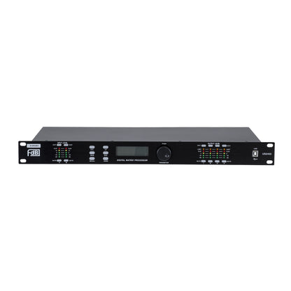 FDB US2403 98020 Audio Processor - Επαγγελματικός Επεξεργαστής Ήχου 2in & 4out - 32-bit DSP SHARC Processor - Frequency Response 20Hz-20Khz DR115DBu - AC 220V/50-60Hz - IP20 - Μαύρο - Μ48.2 x Π20.5 x Υ4.4
