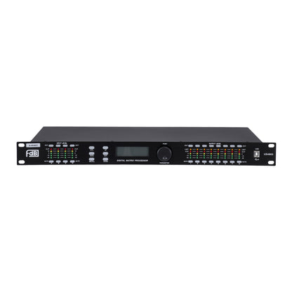 FDB US4803 98021 Audio Processor - Επαγγελματικός Επεξεργαστής Ήχου 4in & 8out - 32-bit DSP SHARC Processor - Frequency Response 20Hz-20Khz DR115DBu - AC 220V/50-60Hz - IP20 - Μαύρο - Μ48.2 x Π20.5 x Υ4.4