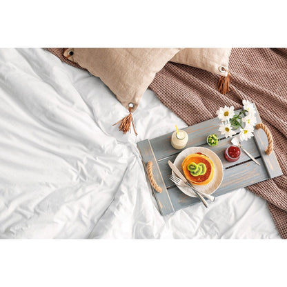 Παπλωματοθήκη Ξενοδοχείου King Size 5-Star 300tc Satin 100% Cotton 270x250εκ Λευκό