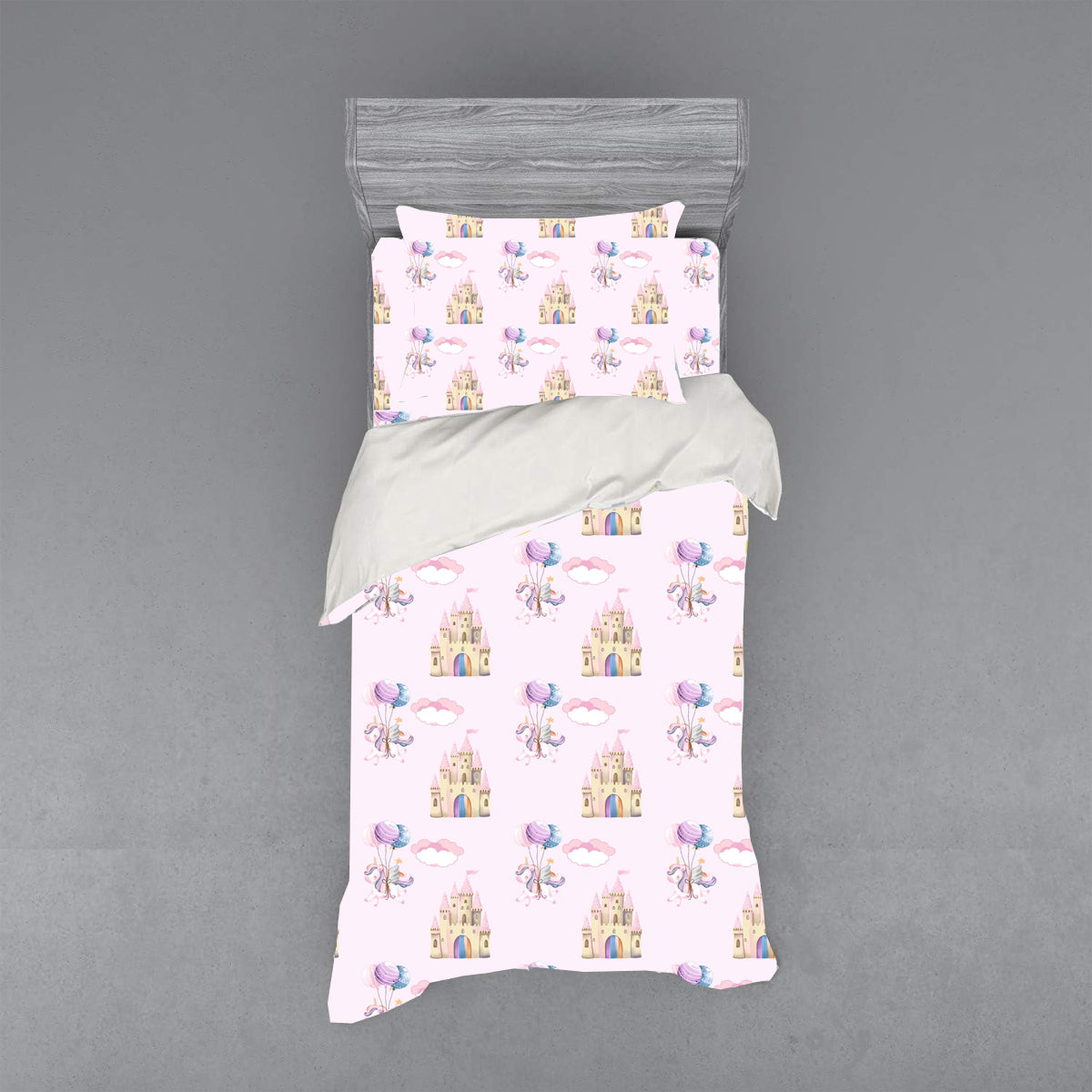 Παιδικό Σεντόνι με Λάστιχο 1x(105x200+30εκ) + 1x(52x72εκ) Unicorn Fly