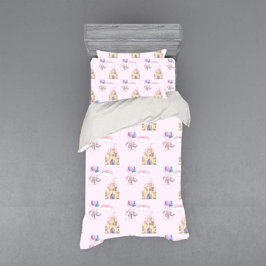 Παιδικό Σεντόνι με Λάστιχο 1x(105x200+30εκ) + 1x(52x72εκ) Unicorn Fly