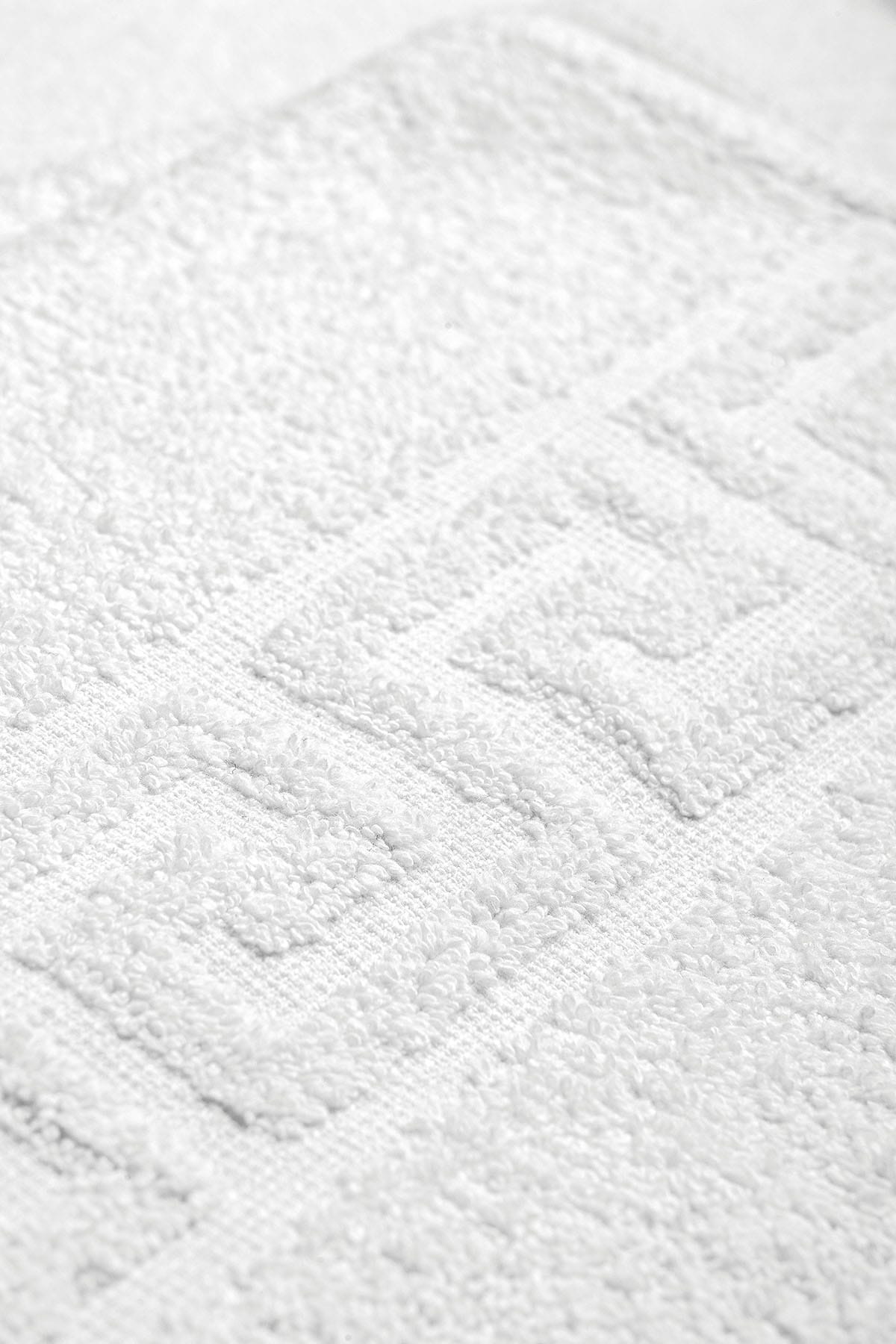 Πετσέτα Προσώπου Ξενοδοχείου Gentle 500gsm Greek Border Art Ε3008 100% Cotton 50x95εκ Λευκό