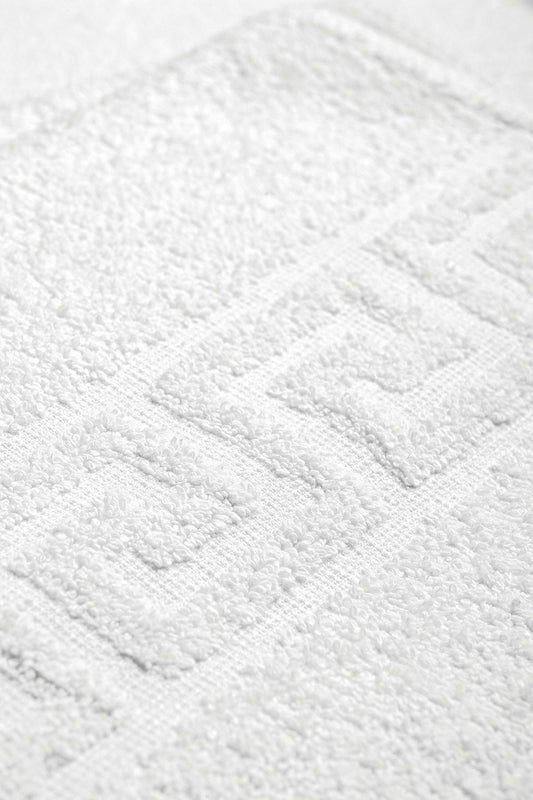 Πετσέτα Προσώπου Ξενοδοχείου Gentle 500gsm Greek Border Art Ε3008 100% Cotton 50x95εκ Λευκό