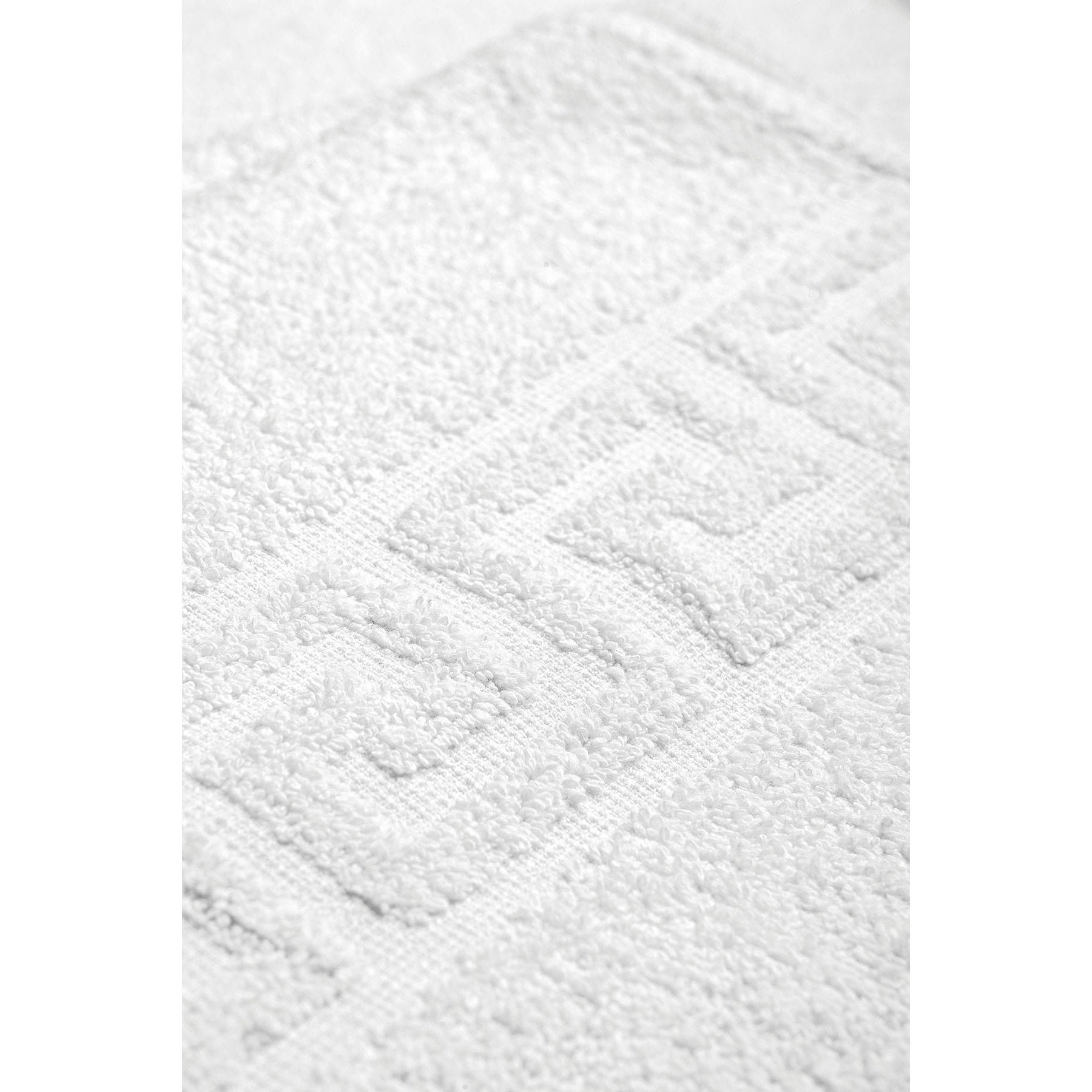 Πετσέτα Μπάνιου Ξενοδοχείου Gentle 500gsm Greek Border Art Ε3009 100% Cotton 70x140εκ Λευκό