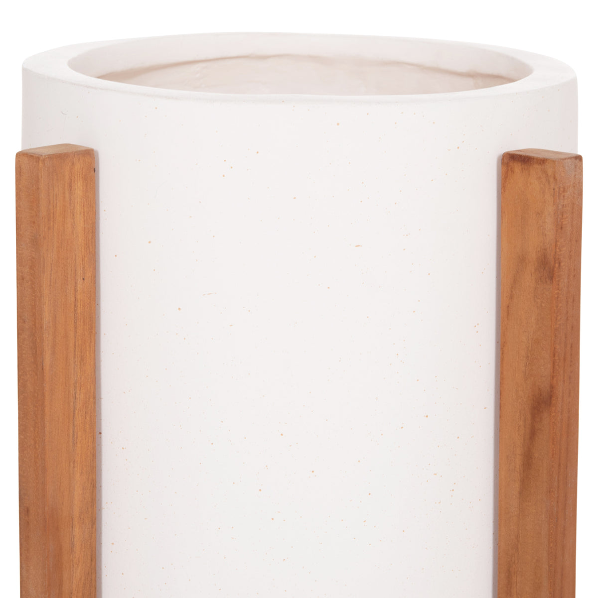 ΓΛΑΣΤΡΑ ΕΣΩΤ. ΧΩΡΟΥ HOFF FIBER CEMENT ΛΕΥΚΟ TEAK ΒΑΣΗ Φ33x42