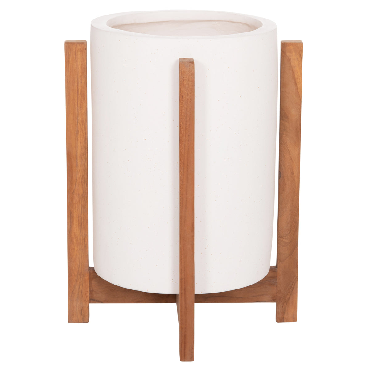 ΓΛΑΣΤΡΑ ΕΣΩΤ. ΧΩΡΟΥ HOFF FIBER CEMENT ΛΕΥΚΟ TEAK ΒΑΣΗ Φ33x42