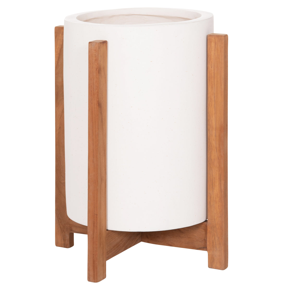 ΓΛΑΣΤΡΑ ΕΣΩΤ. ΧΩΡΟΥ HOFF FIBER CEMENT ΛΕΥΚΟ TEAK ΒΑΣΗ Φ33x42