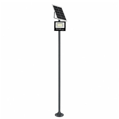 HELIOS-280 GLB-000-0003 Galvanized Steel Lighting Pole for Outdoor Solar Floodlight - RAL 7016 Anthracite Grey - L35 × W25 × H280