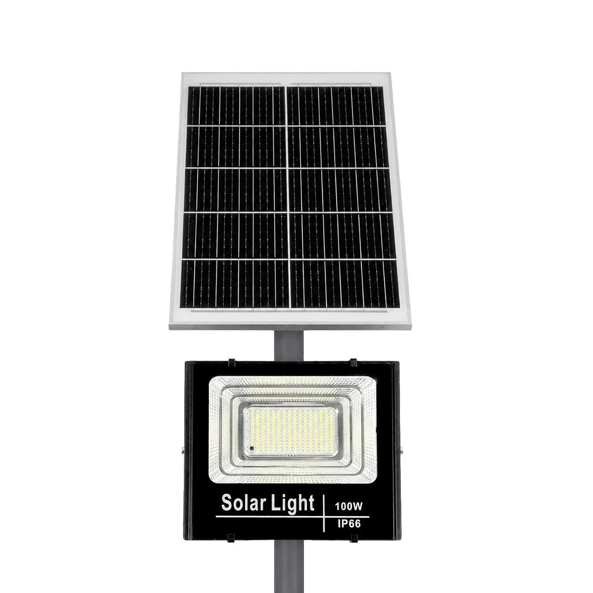HELIOS-280 GLB-000-0003 Galvanized Steel Lighting Pole for Outdoor Solar Floodlight - RAL 7016 Anthracite Grey - L35 × W25 × H280