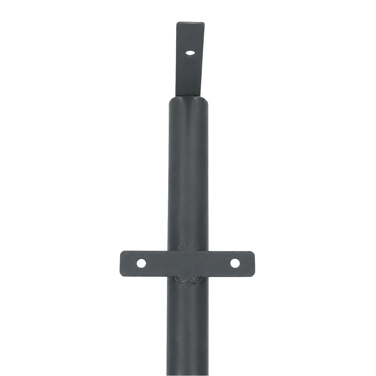HELIOS-280 GLB-000-0003 Galvanized Steel Lighting Pole for Outdoor Solar Floodlight - RAL 7016 Anthracite Grey - L35 × W25 × H280