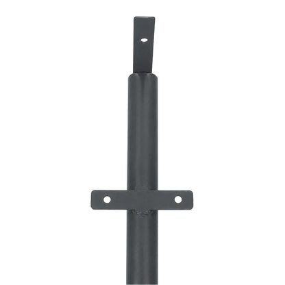 HELIOS-280 GLB-000-0003 Galvanized Steel Lighting Pole for Outdoor Solar Floodlight - RAL 7016 Anthracite Grey - L35 × W25 × H280