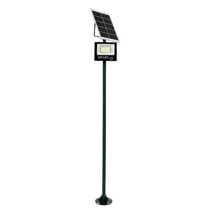 HELIOS-280 GLB-000-0006 Metal Galvanized Lighting Pole for Outdoor Photovoltaic Projector - RAL 6009 Cypress Matt - L35 × W25 × H280