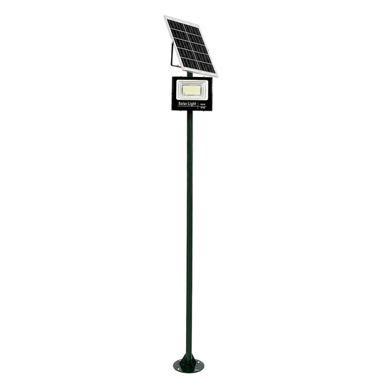 HELIOS-280 GLB-000-0006 Μεταλλικός Γαλβανισμένος Στύλος Φωτισμού για Φωτοβολταϊκό Προβολέα Εξωτερικού Χώρου - RAL 6009 Κυπαρίσσι Ματ - Μ35 × Π25 × Υ280