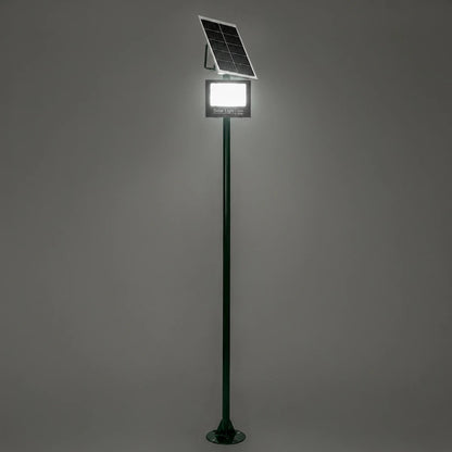 HELIOS-280 GLB-000-0006 Metal Galvanized Lighting Pole for Outdoor Photovoltaic Projector - RAL 6009 Cypress Matt - L35 × W25 × H280