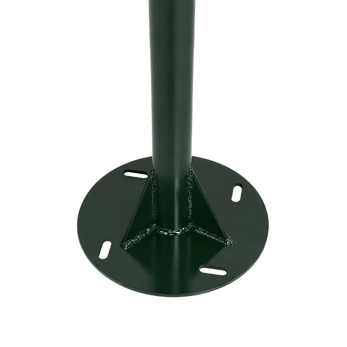 HELIOS-280 GLB-000-0006 Metal Galvanized Lighting Pole for Outdoor Photovoltaic Projector - RAL 6009 Cypress Matt - L35 × W25 × H280