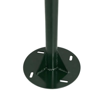 HELIOS-280 GLB-000-0006 Metal Galvanized Lighting Pole for Outdoor Photovoltaic Projector - RAL 6009 Cypress Matt - L35 × W25 × H280