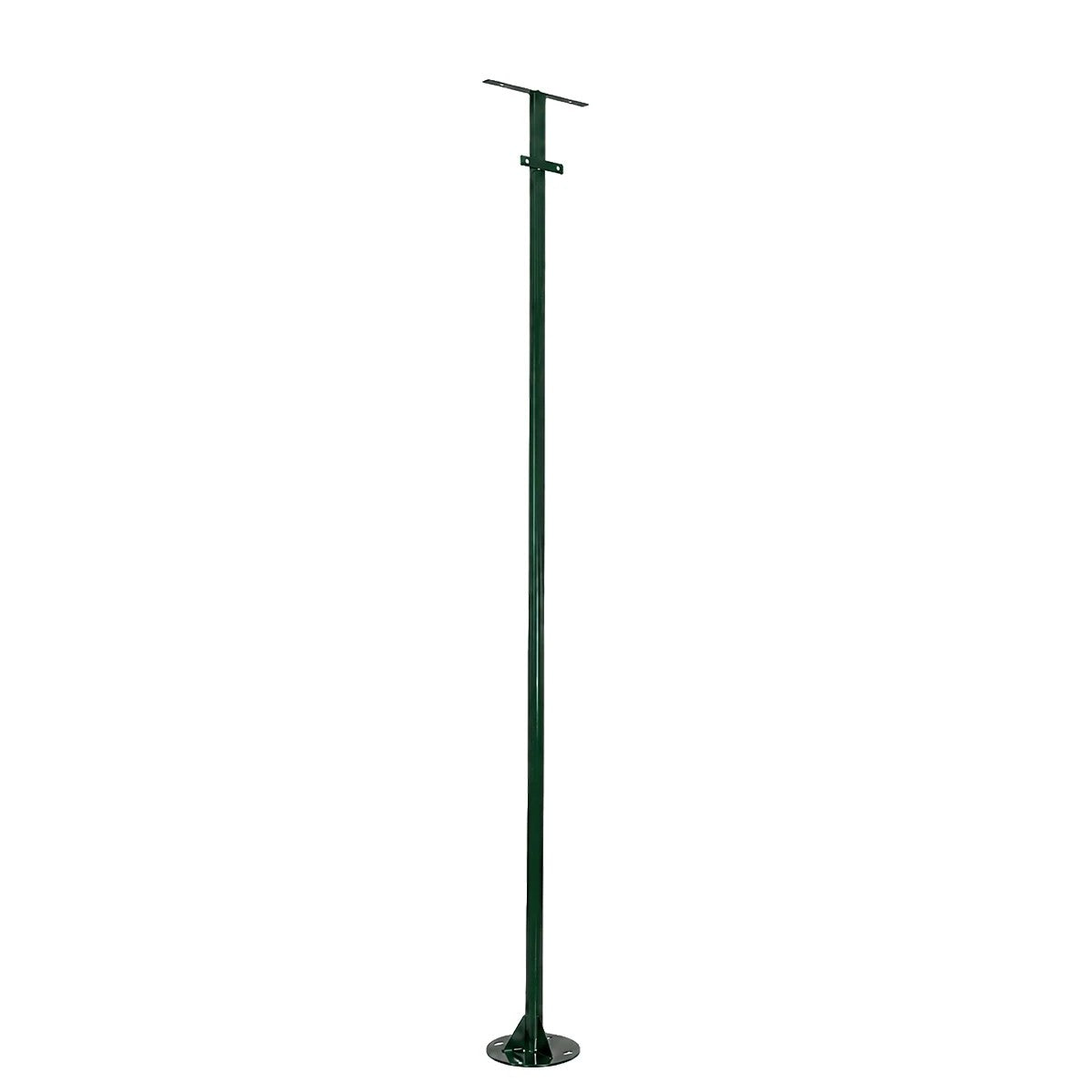 HELIOS-280 GLB-000-0006 Metal Galvanized Lighting Pole for Outdoor Photovoltaic Projector - RAL 6009 Cypress Matt - L35 × W25 × H280