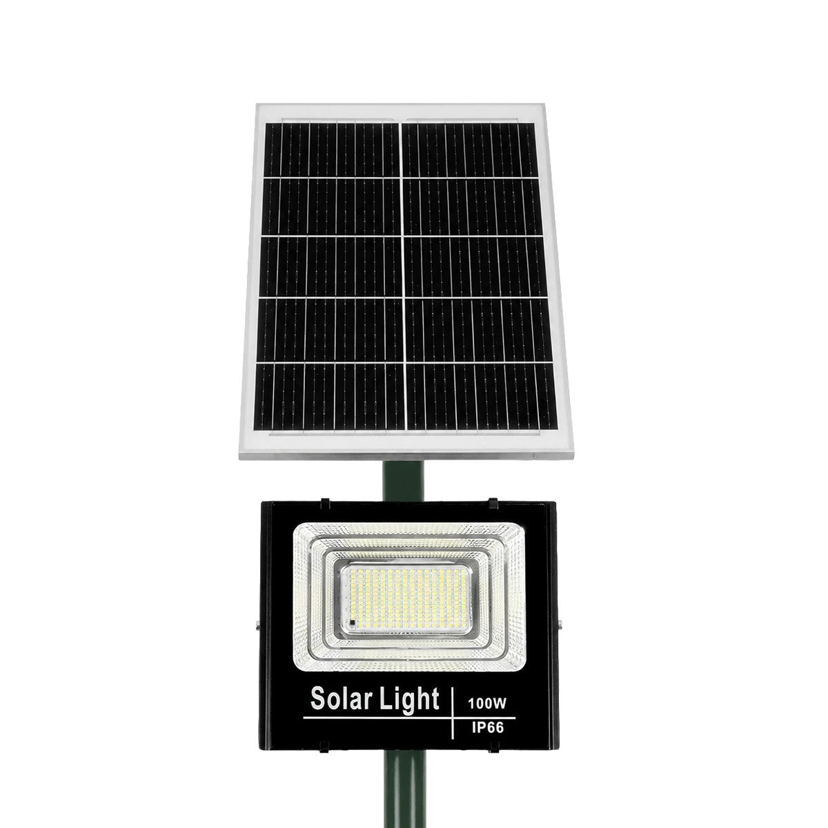 HELIOS-280 GLB-000-0006 Metal Galvanized Lighting Pole for Outdoor Photovoltaic Projector - RAL 6009 Cypress Matt - L35 × W25 × H280