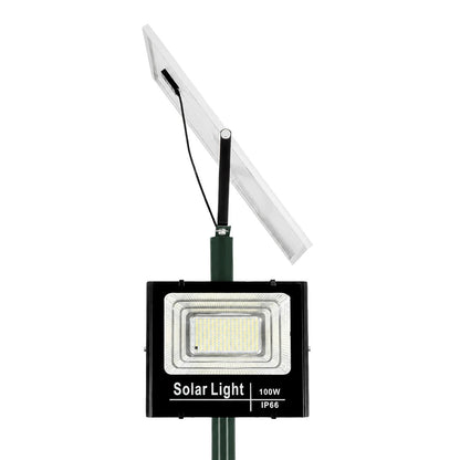 HELIOS-280 GLB-000-0006 Metal Galvanized Lighting Pole for Outdoor Photovoltaic Projector - RAL 6009 Cypress Matt - L35 × W25 × H280