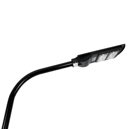URBANO-280 GLB-000-0008 Μεταλλικός Γαλβανισμένος Στύλος Φωτισμού για Φωτοβολταϊκό Φωτιστικό Δρόμου Εξωτερικού Χώρου - RAL 9005 Μαύρο Ματ - Μ84 x Π25 x Υ280