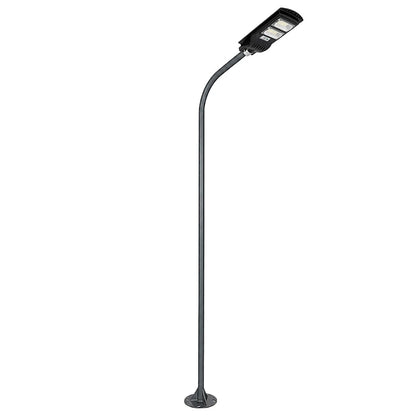 URBANO-280 GLB-000-0009 Galvanized Steel Lighting Pole for Outdoor Solar Street Light - RAL 7016 Anthracite Grey - L84 x W25 x H280