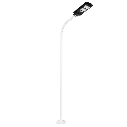 URBANO-280 GLB-000-0010 Μεταλλικός Γαλβανισμένος Στύλος Φωτισμού για Φωτοβολταϊκό Φωτιστικό Δρόμου Εξωτερικού Χώρου - RAL 9016 Λευκό Ματ - Μ84 x Π25 x Υ280