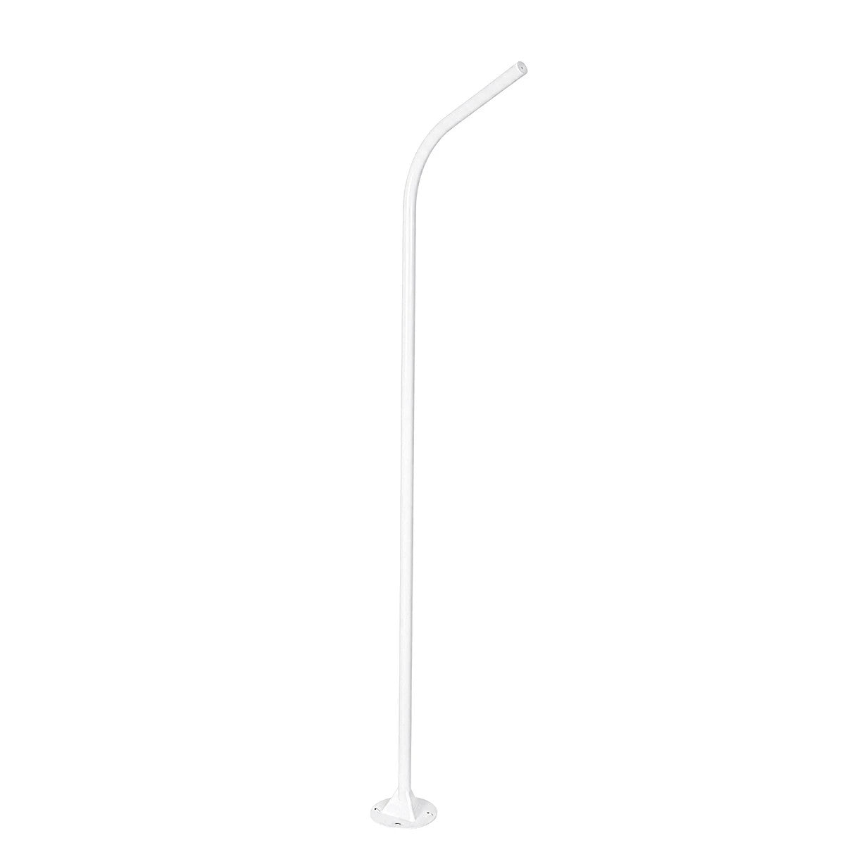 URBANO-280 GLB-000-0010 Μεταλλικός Γαλβανισμένος Στύλος Φωτισμού για Φωτοβολταϊκό Φωτιστικό Δρόμου Εξωτερικού Χώρου - RAL 9016 Λευκό Ματ - Μ84 x Π25 x Υ280