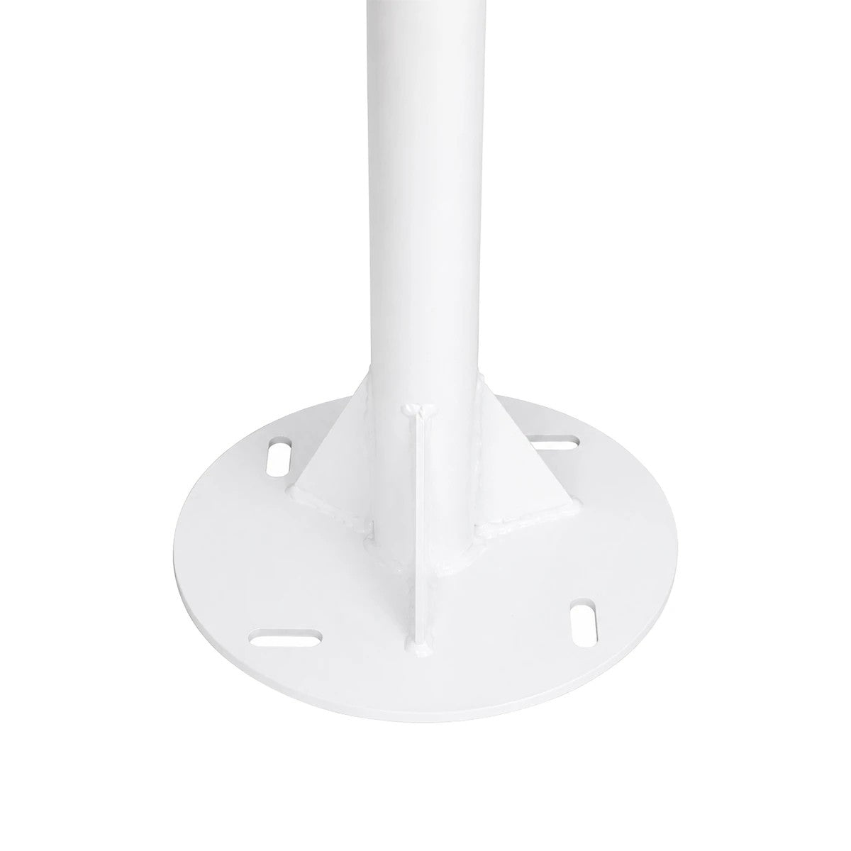 URBANO-280 GLB-000-0010 Μεταλλικός Γαλβανισμένος Στύλος Φωτισμού για Φωτοβολταϊκό Φωτιστικό Δρόμου Εξωτερικού Χώρου - RAL 9016 Λευκό Ματ - Μ84 x Π25 x Υ280