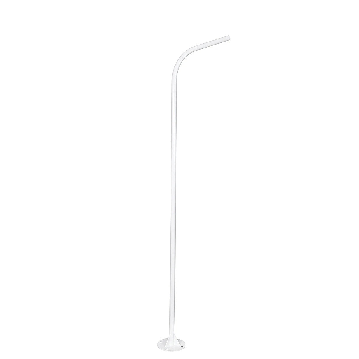 URBANO-280 GLB-000-0010 Μεταλλικός Γαλβανισμένος Στύλος Φωτισμού για Φωτοβολταϊκό Φωτιστικό Δρόμου Εξωτερικού Χώρου - RAL 9016 Λευκό Ματ - Μ84 x Π25 x Υ280