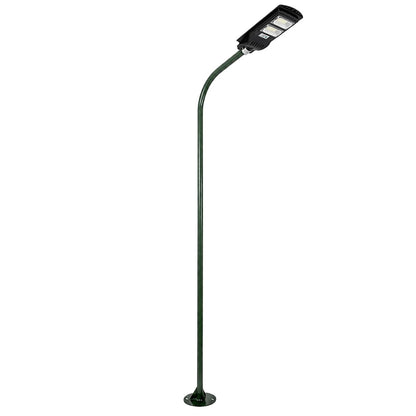 URBANO-280 GLB-000-0012 Μεταλλικός Γαλβανισμένος Στύλος Φωτισμού για Φωτοβολταϊκό Φωτιστικό Δρόμου Εξωτερικού Χώρου - RAL 6009 Κυπαρίσσι Ματ - Μ84 x Π25 x Υ280