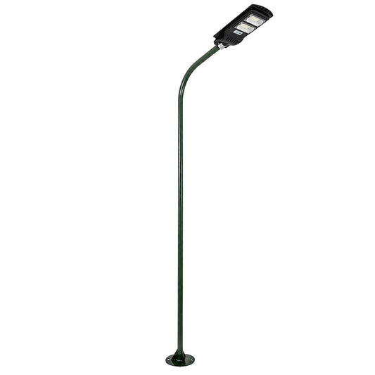 URBANO-280 GLB-000-0012 Μεταλλικός Γαλβανισμένος Στύλος Φωτισμού για Φωτοβολταϊκό Φωτιστικό Δρόμου Εξωτερικού Χώρου - RAL 6009 Κυπαρίσσι Ματ - Μ84 x Π25 x Υ280