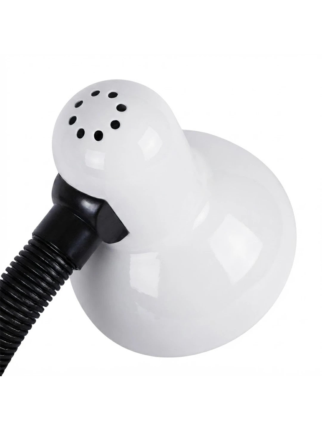 STUDENT GLB-102-0008 Modern Table Lamp with E27 Socket 1 x E27 AC 220-240V IP20 - White & Black - L14 x W14 x H32