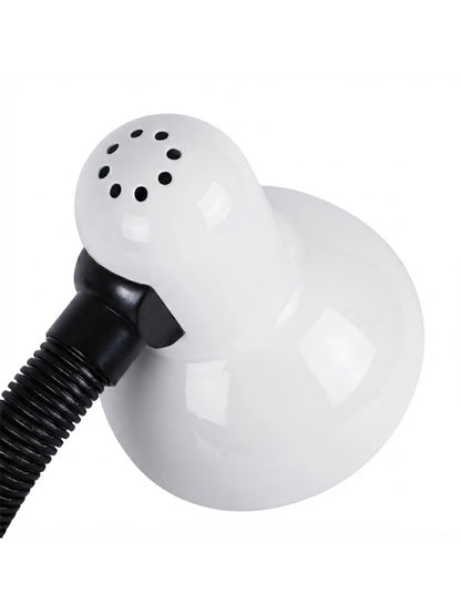 STUDENT GLB-102-0008 Modern Table Lamp with E27 Socket 1 x E27 AC 220-240V IP20 - White & Black - L14 x W14 x H32