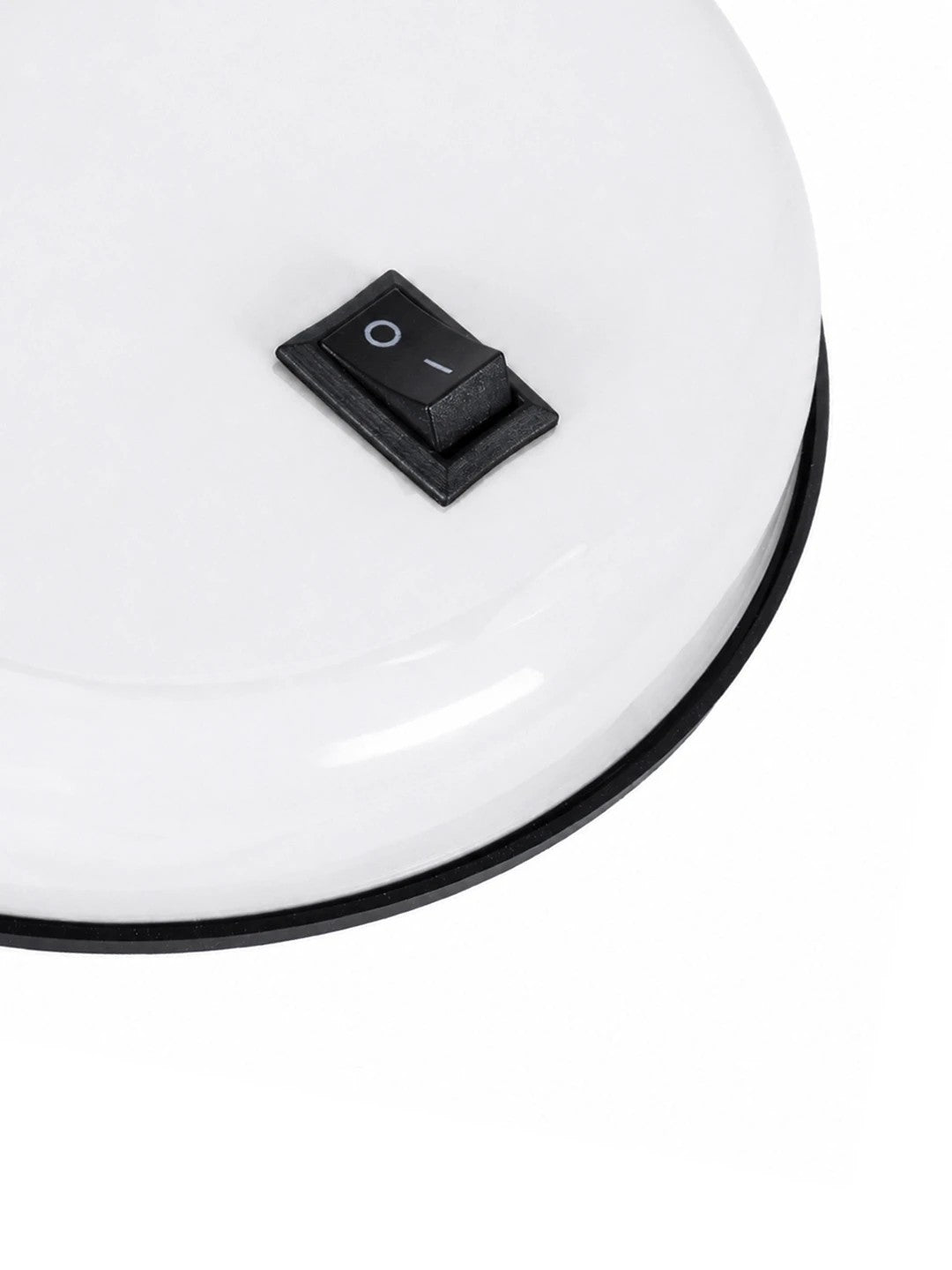 STUDENT GLB-102-0008 Modern Table Lamp with E27 Socket 1 x E27 AC 220-240V IP20 - White & Black - L14 x W14 x H32