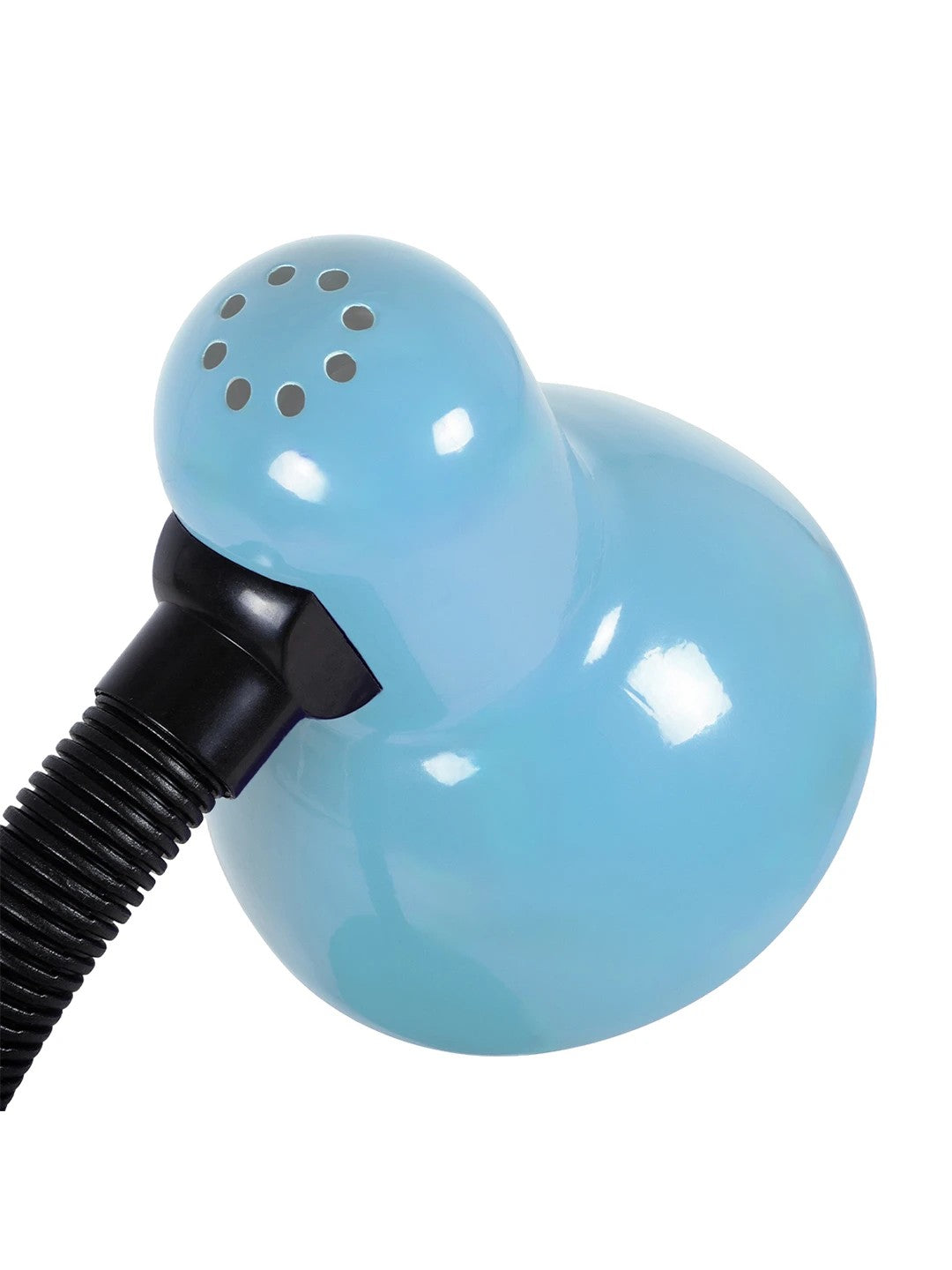STUDENT GLB-102-0009 Modern Table Lamp with 1 x E27 Socket AC 220-240V IP20 - Light Blue & Black - L14 x W14 x H32