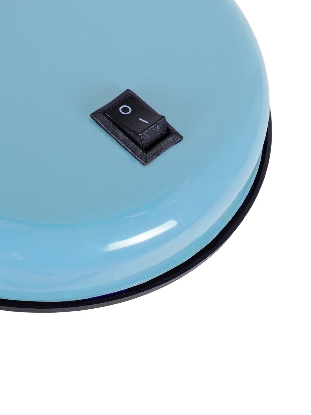 STUDENT GLB-102-0009 Modern Table Lamp with 1 x E27 Socket AC 220-240V IP20 - Light Blue & Black - L14 x W14 x H32