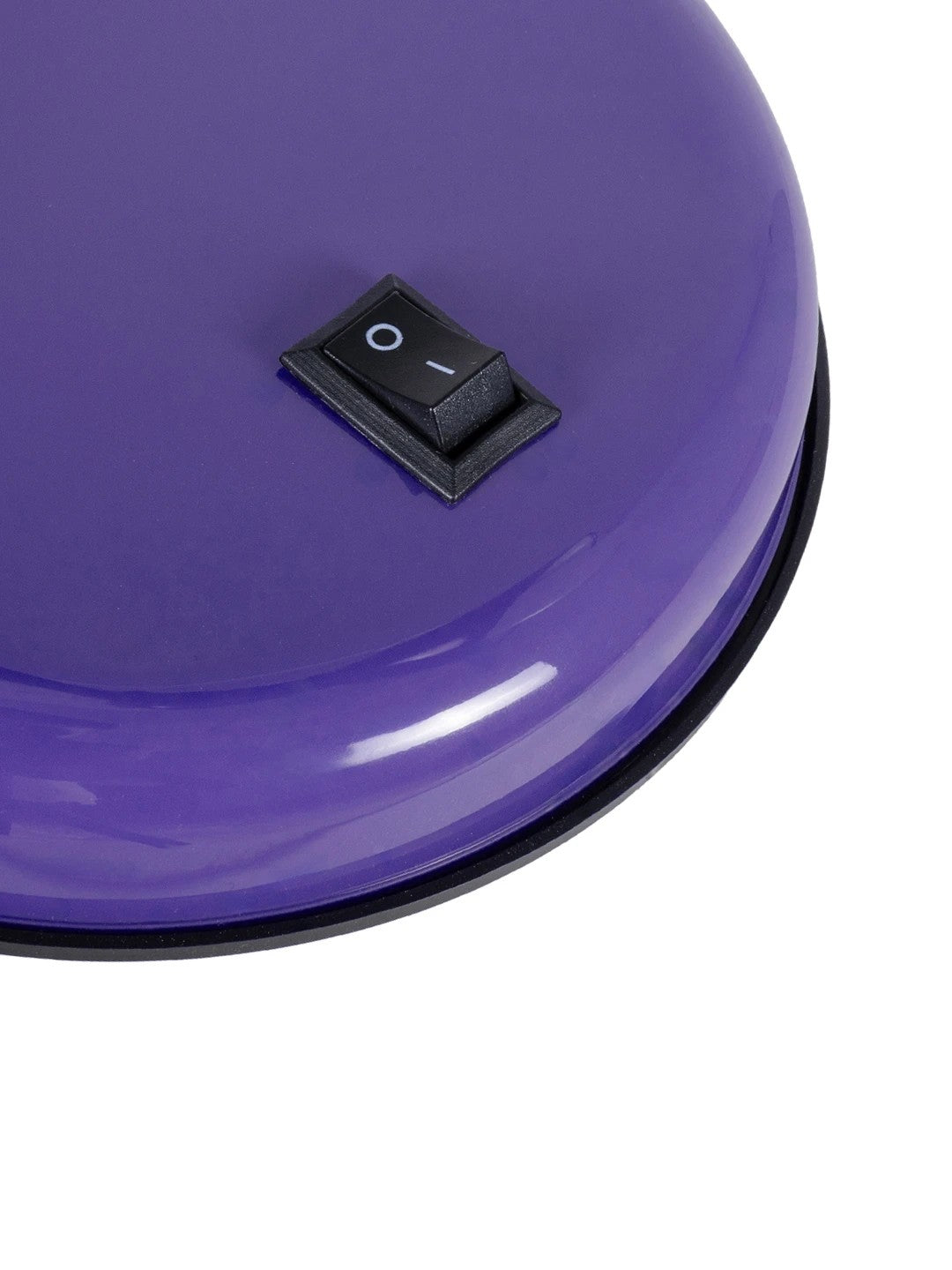 GLB-102-0014 Modern Table Lamp with 1 x E27 Socket AC 220-240V IP20 - Purple & Black - L14 x W14 x H32
