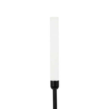 REED GLB-103-0006 Φωτιστικό Κολωνάκι Κήπου με Καρφωτή Βάση LED 2W 180lm 360° DC 24V Αδιάβροχο IP65 Θερμό Λευκό 2700K - Sanan SMD Chip - Μαύρο Ματ - Μ2 x Π2 x Υ100