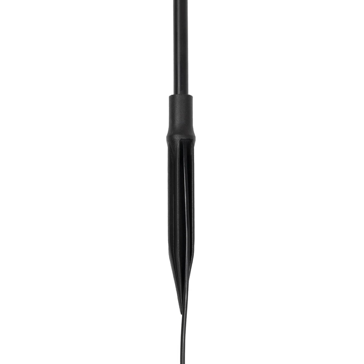 REED GLB-103-0006 Φωτιστικό Κολωνάκι Κήπου με Καρφωτή Βάση LED 2W 180lm 360° DC 24V Αδιάβροχο IP65 Θερμό Λευκό 2700K - Sanan SMD Chip - Μαύρο Ματ - Μ2 x Π2 x Υ100