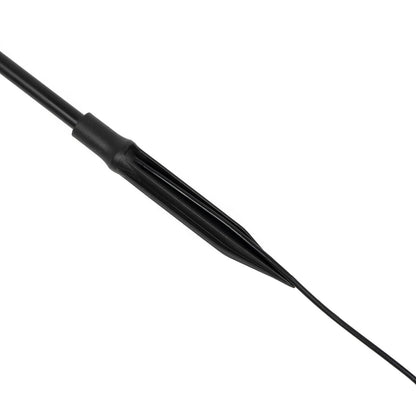 REED GLB-103-0006 Φωτιστικό Κολωνάκι Κήπου με Καρφωτή Βάση LED 2W 180lm 360° DC 24V Αδιάβροχο IP65 Θερμό Λευκό 2700K - Sanan SMD Chip - Μαύρο Ματ - Μ2 x Π2 x Υ100