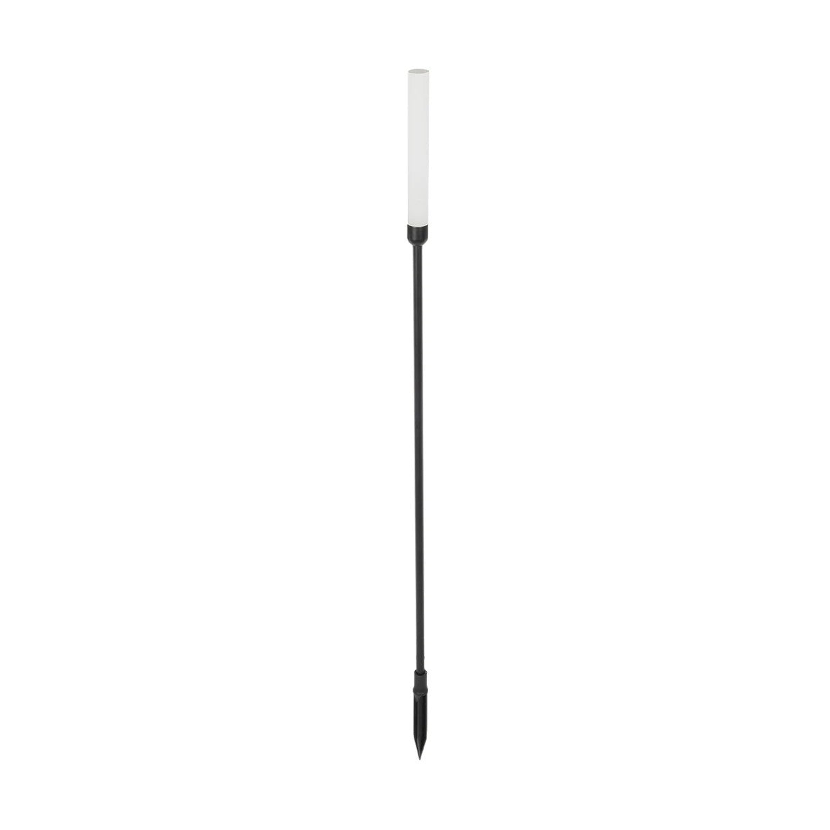 REED GLB-103-0007 Φωτιστικό Κολωνάκι Κήπου με Καρφωτή Βάση LED 2W 180lm 360° DC 24V Αδιάβροχο IP65 Θερμό Λευκό 2700K - Sanan SMD Chip - Μαύρο Ματ - Μ2 x Π2 x Υ80