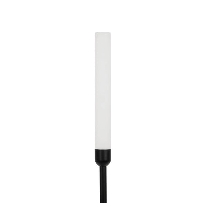 REED GLB-103-0007 Φωτιστικό Κολωνάκι Κήπου με Καρφωτή Βάση LED 2W 180lm 360° DC 24V Αδιάβροχο IP65 Θερμό Λευκό 2700K - Sanan SMD Chip - Μαύρο Ματ - Μ2 x Π2 x Υ80