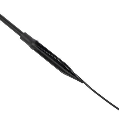REED GLB-103-0007 Φωτιστικό Κολωνάκι Κήπου με Καρφωτή Βάση LED 2W 180lm 360° DC 24V Αδιάβροχο IP65 Θερμό Λευκό 2700K - Sanan SMD Chip - Μαύρο Ματ - Μ2 x Π2 x Υ80