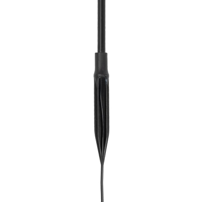 REED GLB-103-0007 Φωτιστικό Κολωνάκι Κήπου με Καρφωτή Βάση LED 2W 180lm 360° DC 24V Αδιάβροχο IP65 Θερμό Λευκό 2700K - Sanan SMD Chip - Μαύρο Ματ - Μ2 x Π2 x Υ80