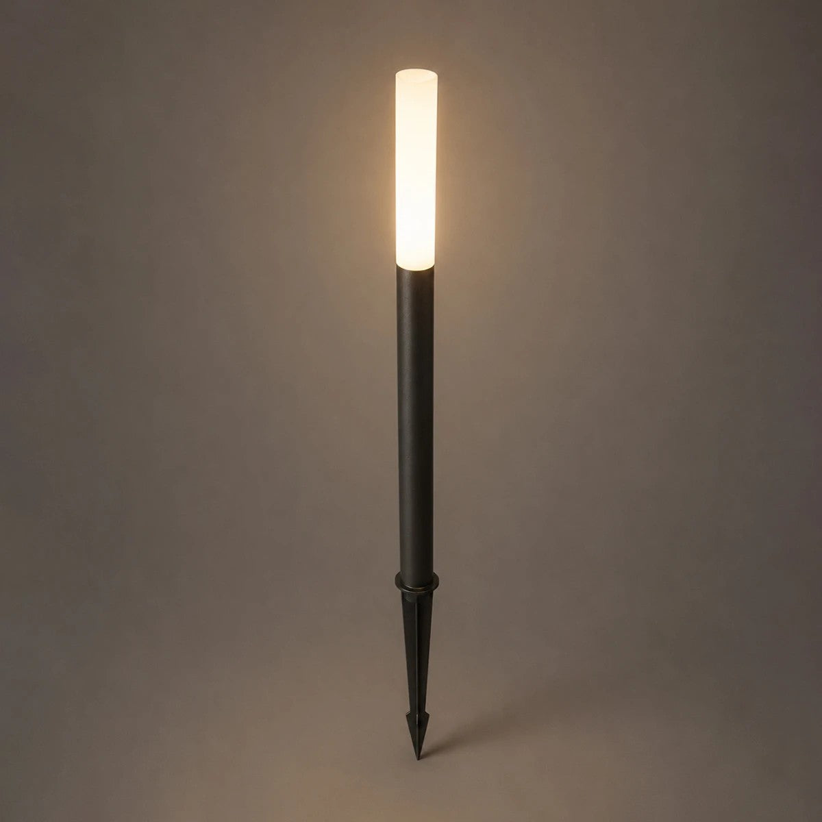 REED GLB-103-0008 Garden Spike Light LED 5W 450lm 360° DC 24V Waterproof IP65 Warm White 2700K - Sanan SMD Chip - Matte Black - L3 x W3 x H65