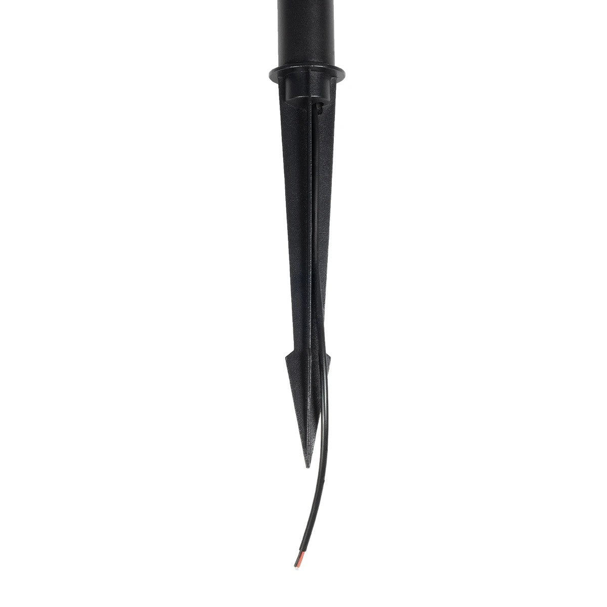 REED GLB-103-0008 Garden Spike Light LED 5W 450lm 360° DC 24V Waterproof IP65 Warm White 2700K - Sanan SMD Chip - Matte Black - L3 x W3 x H65