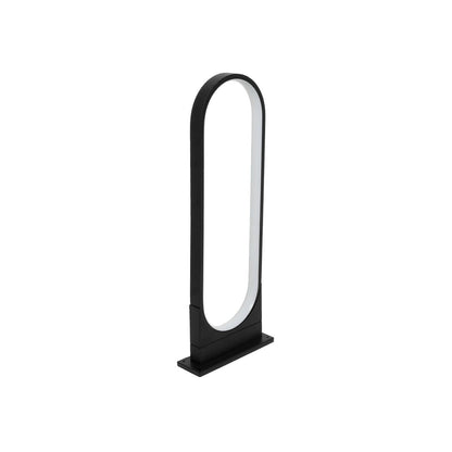 LUNEA GLB-103-0010 LED Garden Bollard Light 15W 1350lm 120° AC 220-240V Waterproof IP65 Warm White 2700K - Sanan SMD Chip - Matte Black - L22 x W7 x H60