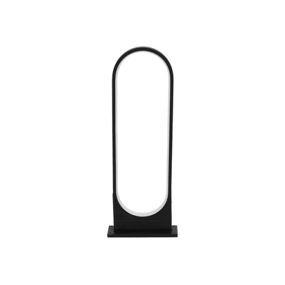 LUNEA GLB-103-0010 LED Garden Bollard Light 15W 1350lm 120° AC 220-240V Waterproof IP65 Warm White 2700K - Sanan SMD Chip - Matte Black - L22 x W7 x H60